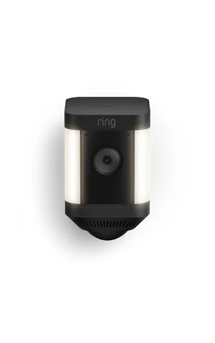 Vista 2 de Cámara con luz de enfoque inalámbrica Ring Plus: seguridad para tu casa o negocio con video HD, comunicación bidireccional, visión nocturna a