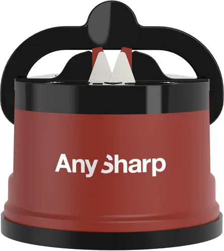 Vista 19 de AnySharp – EDICIONES – Afilador de cuchillos manos libres - Herramienta de afilado fácil de usar con base de succión PowerGrip y ángulo