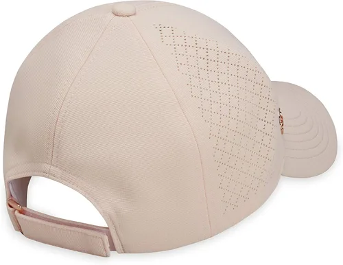 Vista 2 de Gaiam - Gorro de bola transpirable para mujer diseño de pico preformado tamaño ajustable para correr