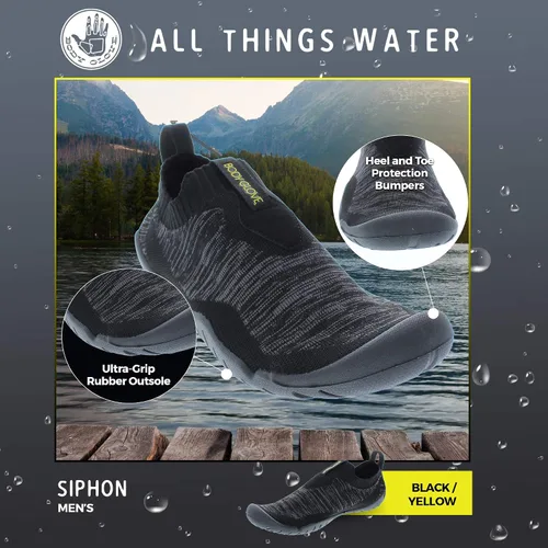 Vista 3 de Body Glove Zapatos de agua Siphon para mujer, zapatos de agua para mujer, zapatos de natación, calcetines acuáticos para mujer, zapatos