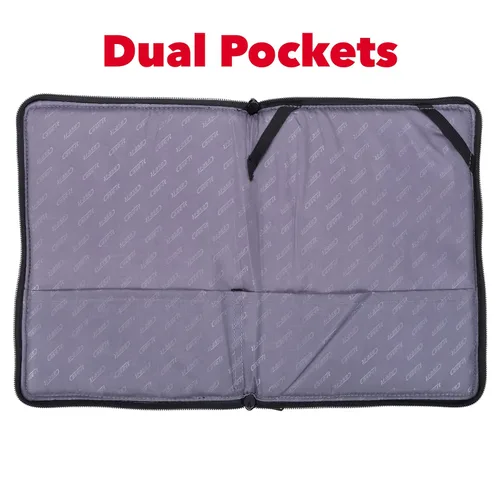 Vista 3 de Case It Accesorio para tableta, tableta acolchada con 3 ojales de acero, se adapta a cualquier carpeta estándar de tamaño carta de 3 anillas