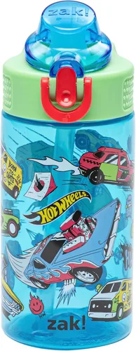 Vista 50 de Zak Designs Barbie Sage - Botella de agua para niños con popote a prueba