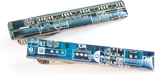 Vista 39 de Clip de corbata para placa de circuito, regalo único para geek de la computadora