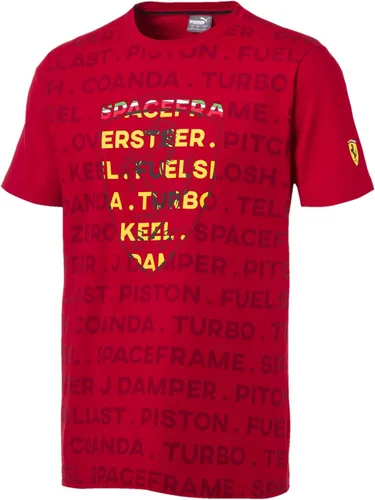 Vista 4 de Motorsport Ferrari Big Shield - Camiseta para hombre