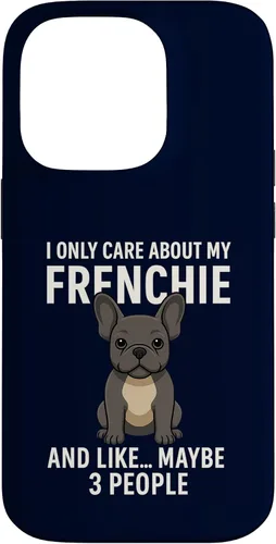 Vista 17 de I Care About My Frenchie & 3 People French Bulldog Owner Case for iPhone XR