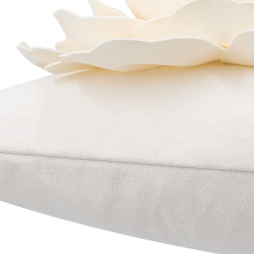 Vista 7 de Fundas de almohada decorativas de flores 3D hechas a mano, funda de cojín elegante para cama, sofá, silla, sala de estar, dormitorio, decoración