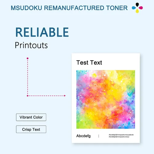 Vista 6 de Cartucho de tóner compatible SP C430A C440DN, paquete de 4 unidades de repuesto para Ricoh 821105 821106 821107 821108 Uso con Ricoh Aficio SP C430A
