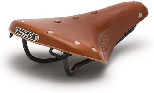 Vista 9 de Brooks England B17 Short, Short-Nose Iconic Leather Bike Saddle