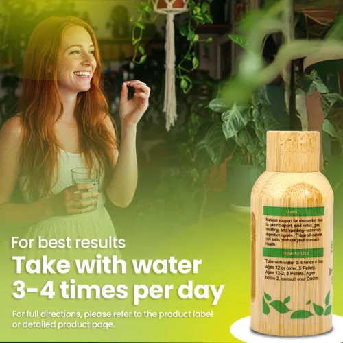 Vista 4 de Bestmade Natural Products Solución de confort digestivo BIO25 - Remedio natural para el síndrome del intestino irritable, alivia las molestias