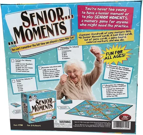 Vista 3 de Senior Moments Juego de mesa