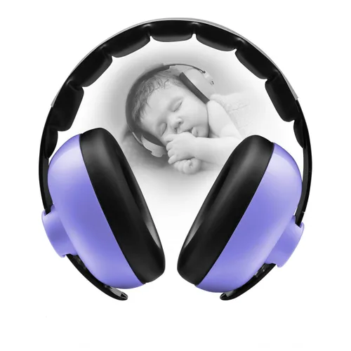 Vista 10 de BBTKCARE Auriculares para bebés - Protección de oídos para bebés Orejeras para bebés Auriculares con cancelación de ruido 3-36 meses - Verde Verde