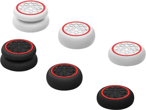 Vista 9 de Thumb Grips Caps Performance Joystick Cover Controller for CQC FPS Games, Compatible with PS5, PS4, Xbox Series X/S,Xbox One,Switch Pro,3Pairs(6pcs)