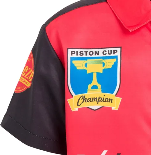 Vista 6 de Disney Mickey Mouse Lilo & Stitch Toy Story Cars Camisa hawaiana con botones para bebés y niños grandes
