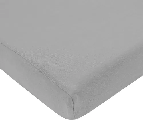 Vista 25 de American Baby Company - Sábana bajera ajustable de tejido de punto suave y transpirable 100% algodón, sábanas de practicuna, Estrellas azules