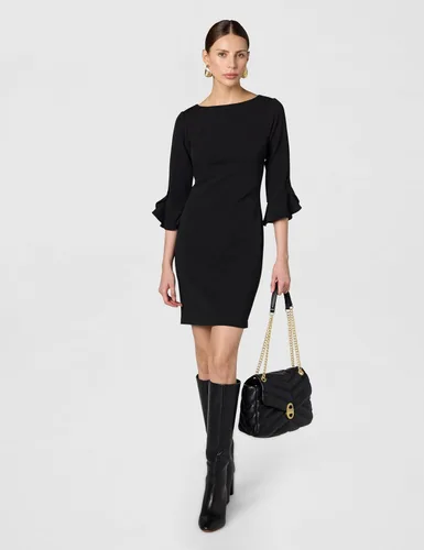 Vista 6 de Karl Lagerfeld Womens Tulip Sleeve Crepe Dress