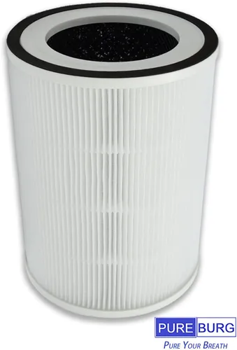 Vista 3 de PUREBURG Juego de filtros de repuesto compatible con Afloia MIRO PRO, purificador de aire humidificador 2 en 1 de KILO PRO, H13 HEPA con filtro