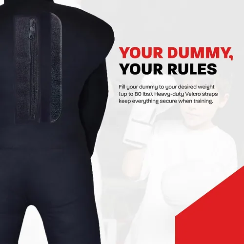 Vista 5 de Hawk Sports Maniquí de lucha para niños para fitness y entrenamiento, postura, golpe y lanzamiento de maniquí de lucha para niños, 3 pies