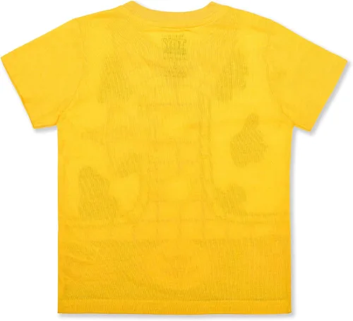 Vista 4 de Disney Toy Story Woody Boys Short Sleeve T-Shirt and Shorts Costume Set for Toddler and Little Kids - YellowBlue