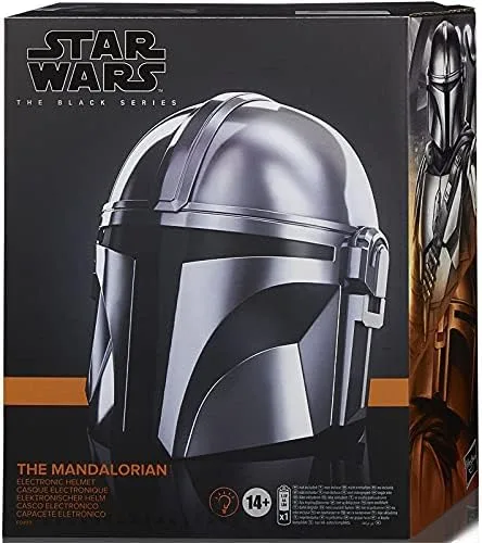 Vista 2 de Collect Collector Star Wars Black Series - Conmemora Star Wars con el Casco Electrónico Premium de The Mandalorian de la Serie Negra