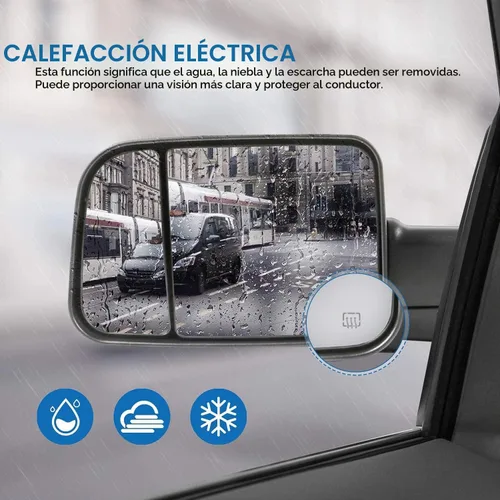Vista 3 de MOSTPLUS Espejo calefactable eléctrico del lado izquierdo del conductor compatible con Ram 1500 2500 3500/2019-2023 Ram 1500 Classic 2009-2018