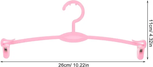 Vista 7 de 15 piezas de clips de plástico ropa interior pantalones Simplicity Shop ropa de secado pantalones abrigo con práctico sujetador perchero vestidos