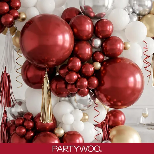 Vista 192 de PartyWoo 50 globos de látex color piel albaricoque, globos de helio boho de Albaricoque-f05
