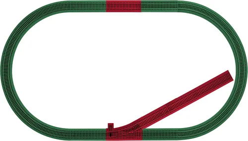 Vista 3 de Lionel American Flyer FasTrack Figura 8 S Gauge Modelo Tren Track Pack