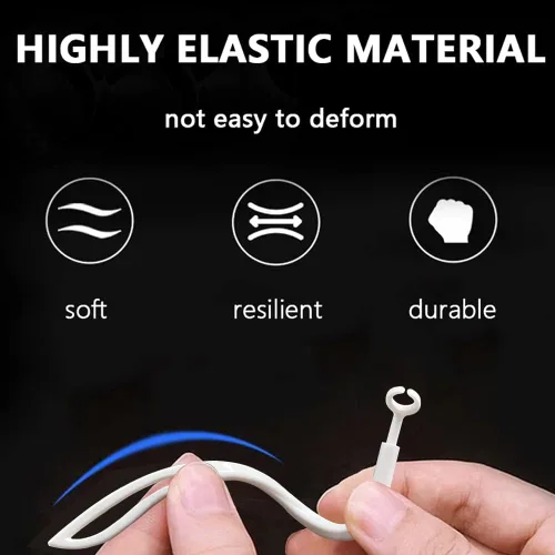 Vista 3 de Ganchos para los oídos compatibles con AirPods Pro de 2ª generación/1ª generación [multidimensional ajustable], accesorios compatibles con Apple