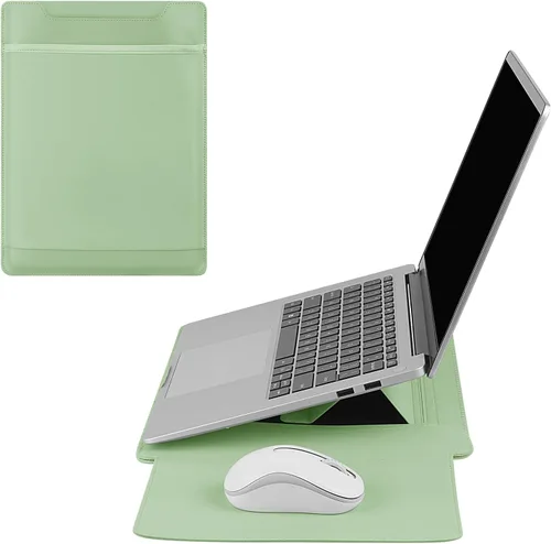 Vista 3 de HoYiXi Funda para laptop de 15 a 15.6 pulgadas, compatible con MacBook Pro de 16/15.4 pulgadas, MacBook Pro 15, Mac Air 15, funda impermeable suave 2
