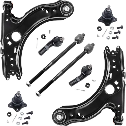 Vista 206 de Detroit Axle - Kit de suspensión frontal de 8 piezas para Chevy Silverado