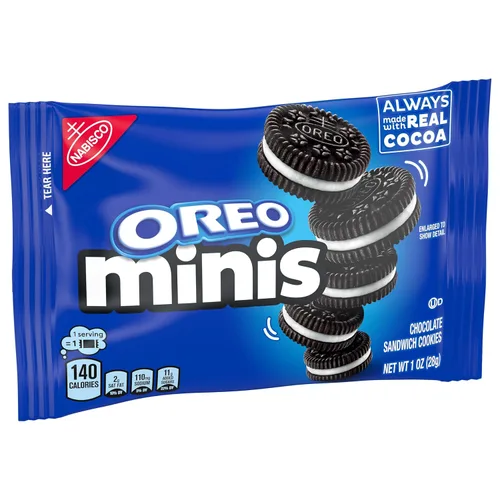 Vista 11 de OREO Mini galletas, Chips AHOY! Mini galletas, SOUR PATCH KIDS Candy & Nutter Butter Bites & Candy Bites & Candy Variety Pack, 32 paquetes