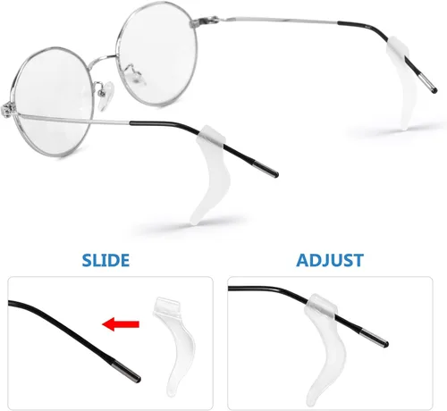 Vista 6 de 40 pares antideslizantes de silicona para gafas deportivas