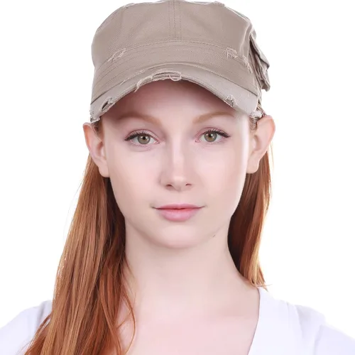 Vista 12 de Cadet Army - Gorra de estilo militar básico diario (ahora con la versión de bolsillo Stash)