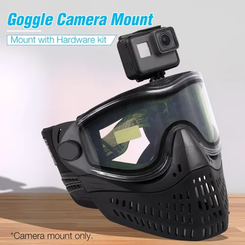 Vista 4 de Soporte para cámara de gafas: soporte duradero para máscara de paintball para filmación dinámica