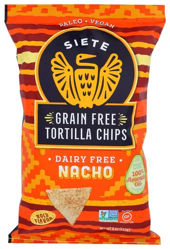 Vista 19 de Siete Chips de tortilla sin granos, sin gluten, aprobados por Whole30, paleo, vegano, sin OMG, chips de inmersión, 5 onzas (paquete de 3)