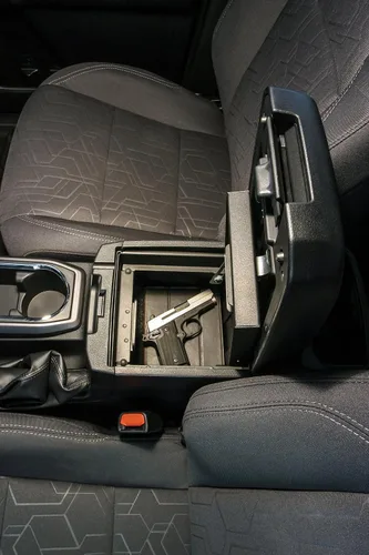 Vista 5 de Inserto de seguridad para consola de Toyota Tacoma 2016