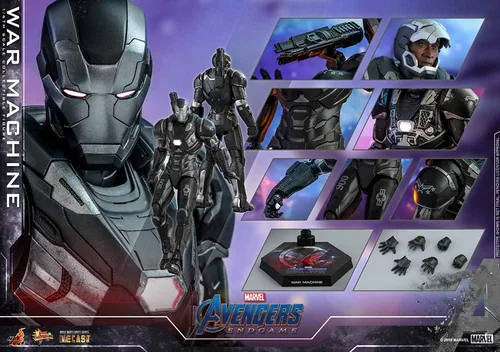 Vista 7 de Hot Toys Máquina de guerra 1:6 - Avengers:Endgame, HT904645