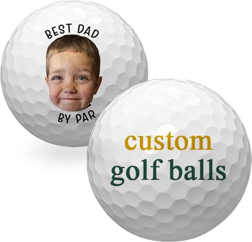 Vista 22 de Pelotas de golf personalizadas de With Love From Julie para hombres - Bolas de golf personalizadas - Regalos personalizados de bolas de golf