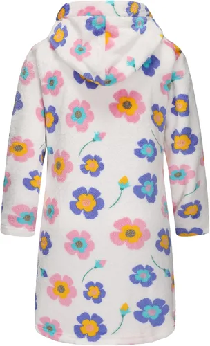 Vista 121 de E.W Apparel Bata de baño de forro polar con capucha para niños, bata suave y mullida para niños pequeños