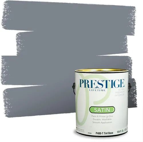 Vista 20 de Prestige Paints - 2 en 1, pintura base y pintura de exterior, E100-N-SW6988