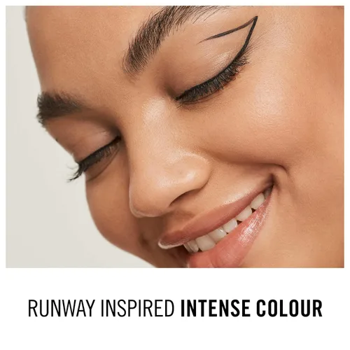 Vista 5 de Rimmel Glam Eyes Liquid Liner, Black Glamour, 0.1 fl oz