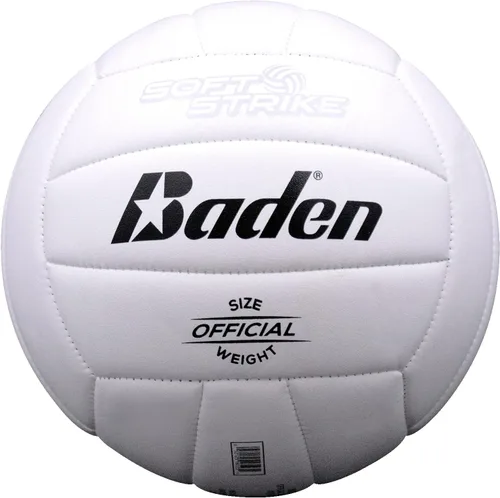 Vista 9 de Baden Soft Strike Voleibol Recreativo de Cuero Sintético Amortiguado Interior/Exterior para Principiantes y Jóvenes Tamaño Oficial