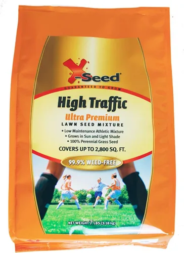 Vista 7 de X-Seed Mezcla de semillas de césped de alto tráfico ultra premium, 3 libras