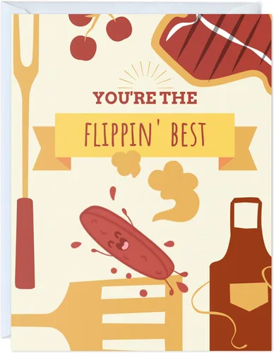 Vista 19 de Tarjeta de felicitación o agradecimiento con mensaje gracioso en inglés (Absolute MILF)