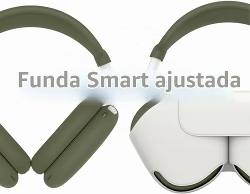 Vista 5 de Funda de silicona para AirPods Max 2/AirPod Max (2026/2024/2020), verde Verde militar-C3