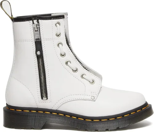 Vista 4 de Dr. Martens Botas de moda con cremallera doble 1460 para mujer