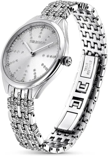 Vista 2 de SWAROVSKI Attract Crystal Watch Collection, Metal Bracelet