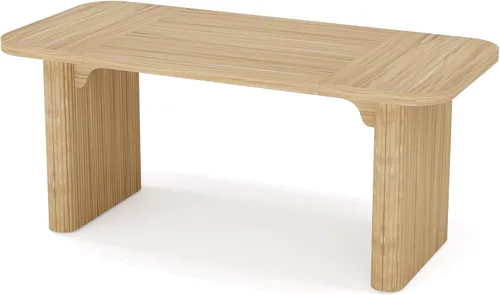 Vista 8 de Tribesigns Escritorio ejecutivo de 62 pulgadas, escritorio grande para computadora de oficina con doble pedestal, mesa rectangular de estilo moderno