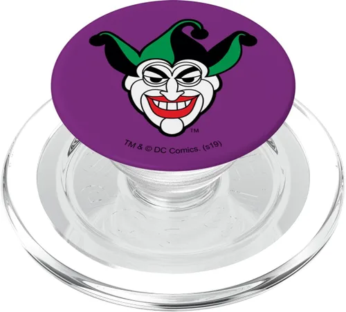 Vista 7 de PopSockets PopGrip estándar con símbolo de Joker de Batman