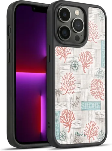 Vista 8 de Head Case Designs Officially Licensed Paul Brent Agate Mermaid Coastal Gel Armor Case [Military Grade Drop Protection] Compatible with Apple iPhone